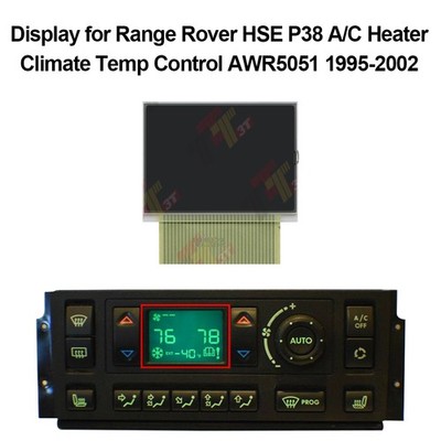 Display for Range Rover HSE P38 A/C Heater Climate Temp Control AWR5051 Repair