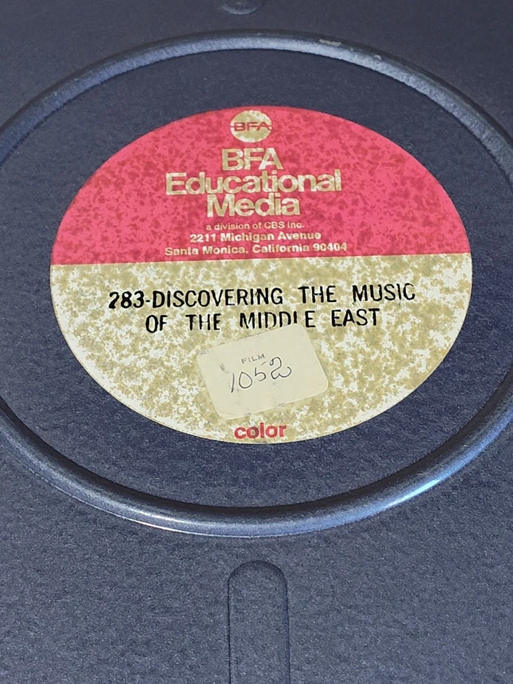 BFA Educational Media Discovering The Music Of The Middle East 16mm Film Foto 2 de 4