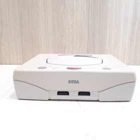 Sega Saturn Japanese white console with 2 controllers 3 gams & cables NTSC-J