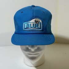 Vintage Blue Jay Bird Patch Full Foam Hat Snapback Cap Blue Nature USA Made