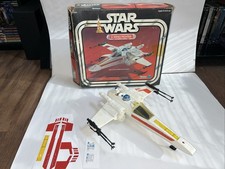1978 VINTAGE KENNER STAR WARS X-Wing Fighter With Box complete working A