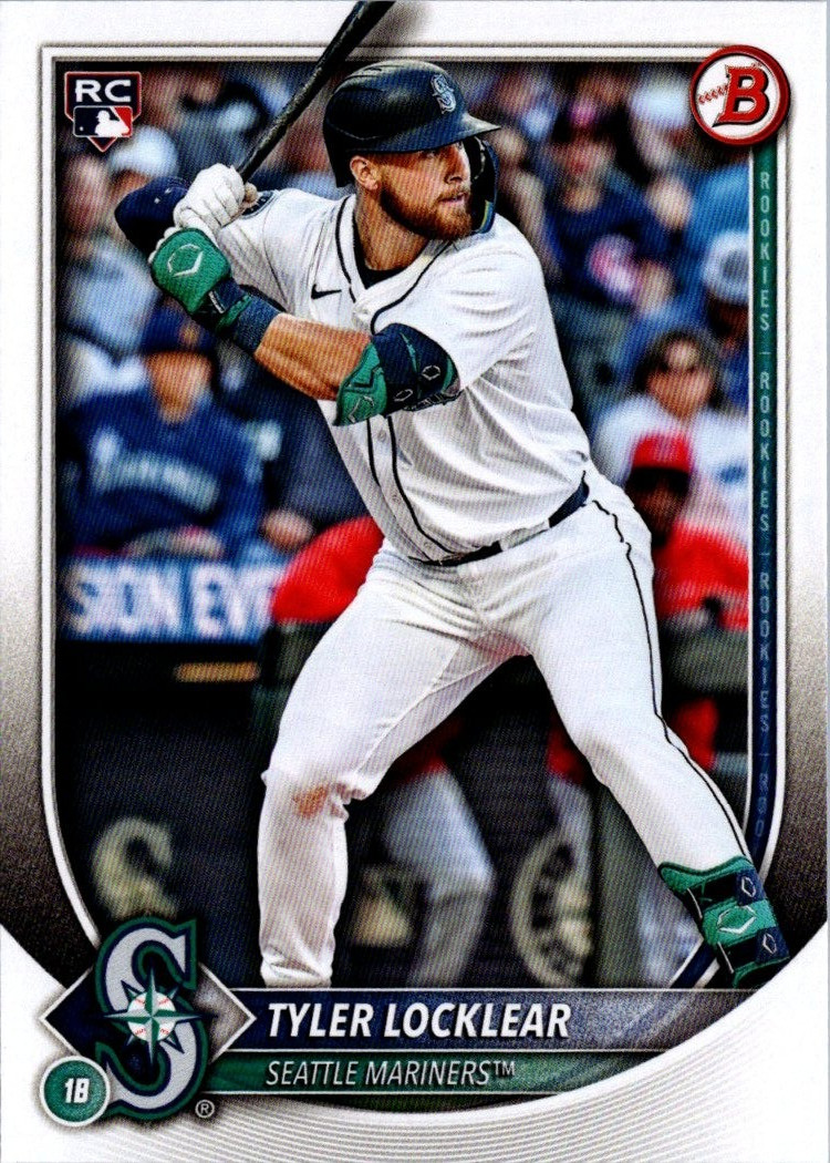 2025 Bowman #93 Tyler Locklear RC Seattle Mariners