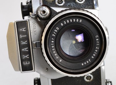 EXAKTA VX 1000 *aus DRESDEN + Pancolar 2/50 Carl Zeiss Jena   RARE    (8798)