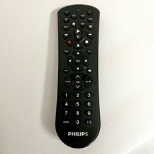 PHILIPS 3 Device Remote Control SRP20138/27 Black Wireless Universal