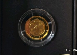 50 Euro Goldmünze Lutherrose SM 2017 aus Deutschland. Topware!