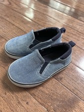 Gymboree Toddler Boy Slip-on Chambray Shoes, size 5