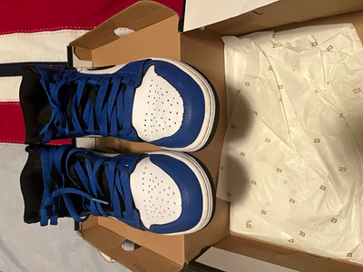 Jordan Air Jordan 1 Mid University Blue/White/Black Mid Top Leather DQ8426-401