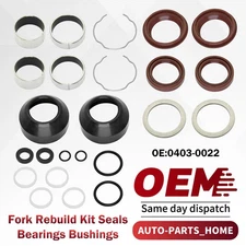 For Harley Dyna Electra Glide Road Glide w/ 41mm Forks Front Fork Rebuild Kit