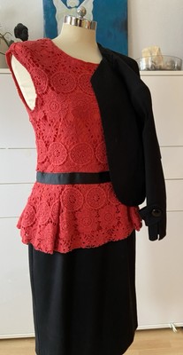 Cocktail-Kleid mit passendem Kurzblazer