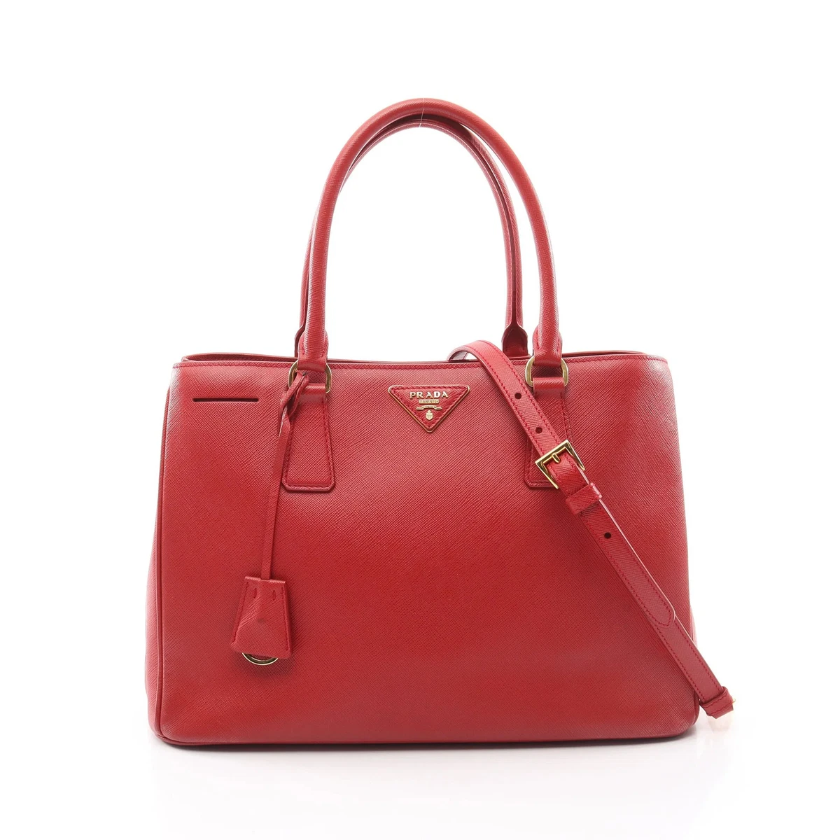 PRADA Leather Exterior Red Bags & Handbags for Women for sale | eBay
