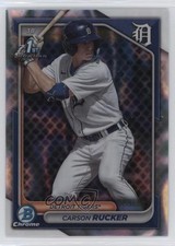 2024 Bowman Chrome Prospects Lava Refractor /399 Carson Rucker #BCP-65 02u3