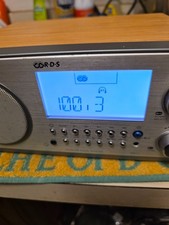 SANGEAN WR-2 AM/FM/RDS Natural Oak Radio Receiver LCD Digital Tuner