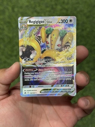 Regigigas VSTAR 114/159 Crown Zenith Holo-NM