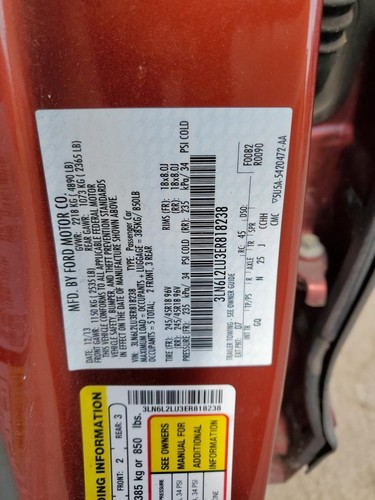 Used Ignition Switch fits: 2014 Lincoln Mkz 2.0L VIN U 8th digit hybrid Grade A - Picture 10 of 11