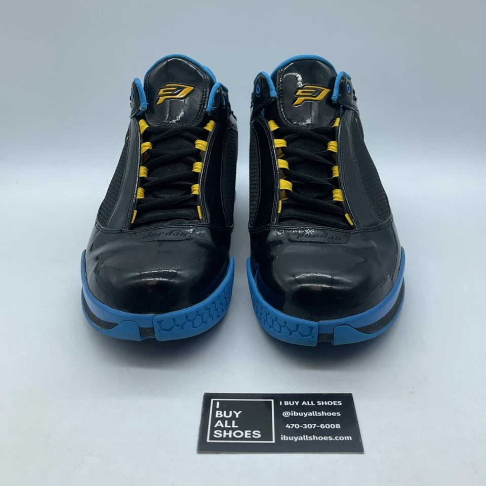 Size 12 - Jordan CP 2 Quick Black Orion Blue Black Blue (467821-015) - Image 2 of 4