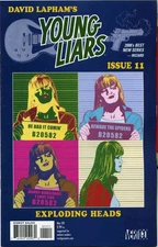 Young Liars #11 VF; DC/Vertigo | David Lapham Mugshot Cover Warhol Tribute - w/B
