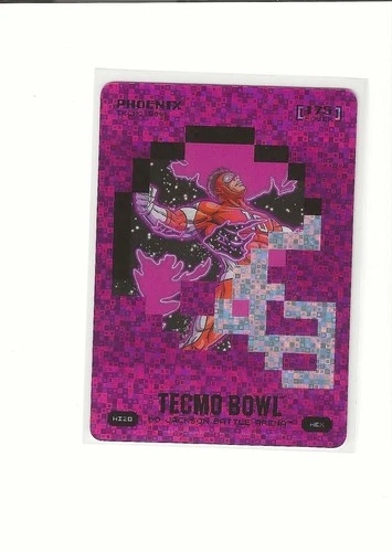 TECMO BOWL BO JACKSON BATTLE ARENA PHOENIX 175 HELMET ICON HEX BO NIX HI20
