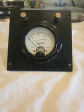 Vintage Triplett Electrical Instrument Co. AC Amperes Model 331