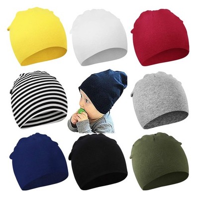 DRESHOW BQUBO 8 Pack Unisex Baby Beanie Hat Infant 6-24 Months, 8 E 