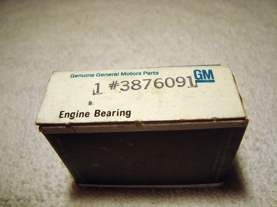 BEARING Standard ROD BEARING Engine NOS 3876091 CHEVROLET SS 396 1965-1967 G6 - Image 2 of 2