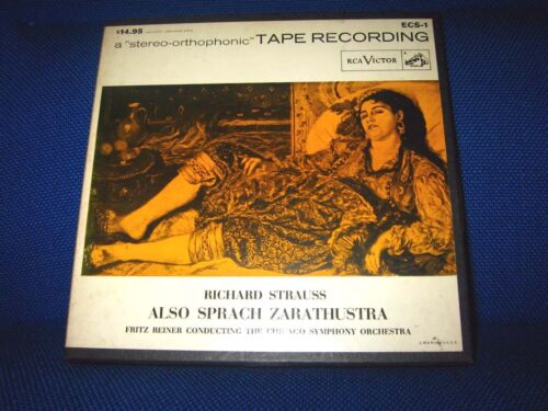 2 TRACK, RCA VICTOR ECS-1 R. STRAUSS, ALSO SPRACH ZARATHUSTRA, reel to reel - Picture 1 of 11