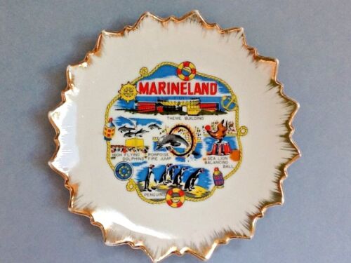 A Nice Decorative Porcelain Marineland Collector Plate - Picture 1 of 2