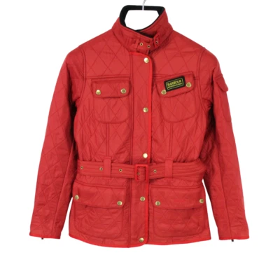 Barbour International Polarquilt Veste Femmes UK 10 Ceinture Polaire Intérieur - Photo 1/4