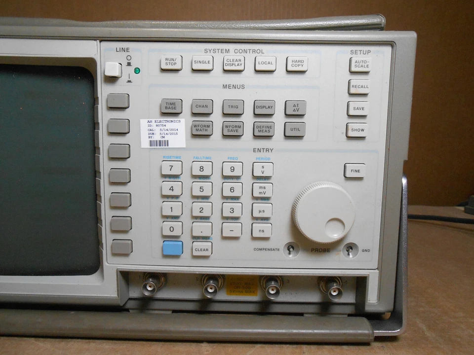 HP 54512B DIGITIZING OSCILLOSCOPE 300 MHz 1 Gsa/s - Image 3 of 4