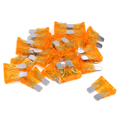 5x Orange 5A ATO-Blade Sicherungen (5 Ampere) - Für 12V/24V Auto, Van, Fahrrad 5x Orange 5A ATO-Blade Sicherungen (5 Ampere) - Für 12V/24V Auto, Van, Fahrrad