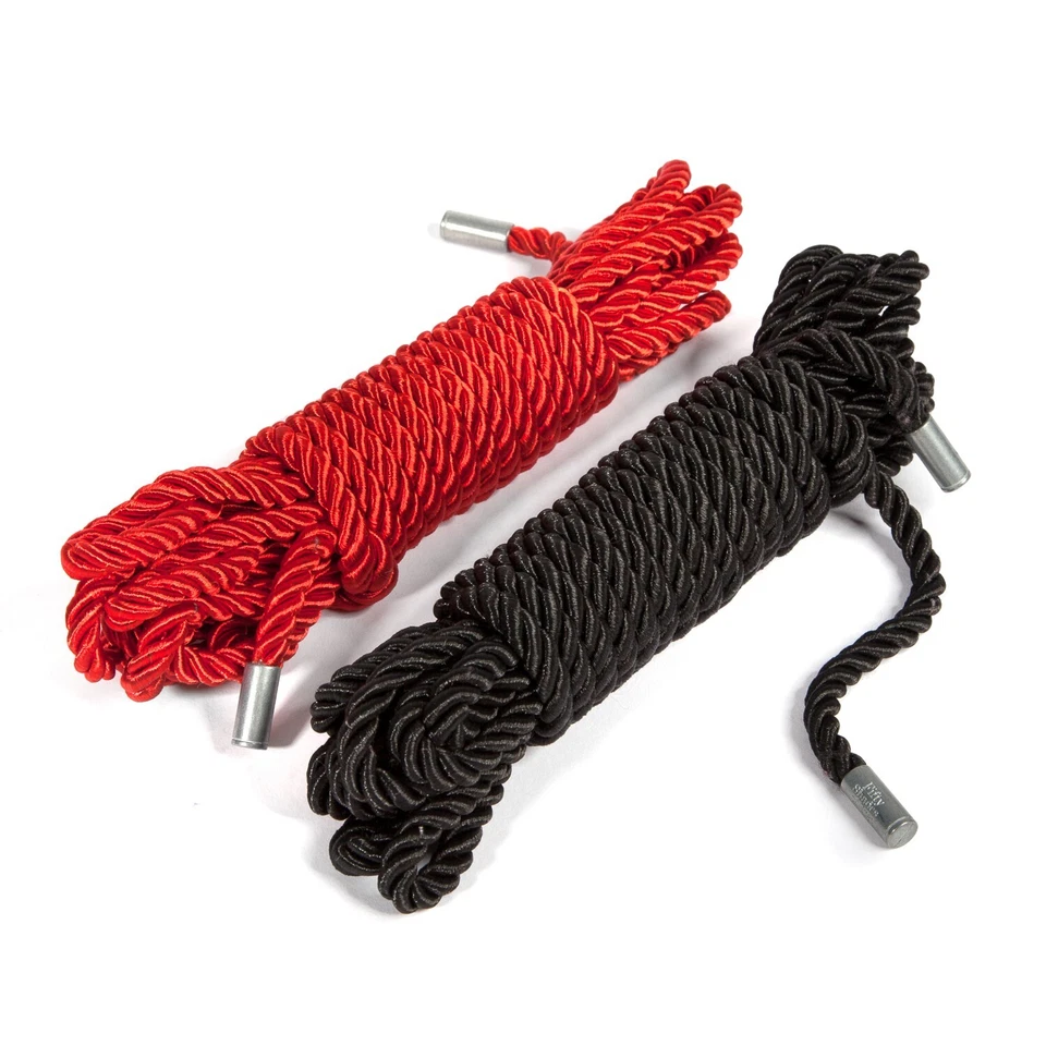 Fifty Shades of Grey Restraining, Silky & Durable Bondage Rope Twin Pack, New - Image 3 of 3