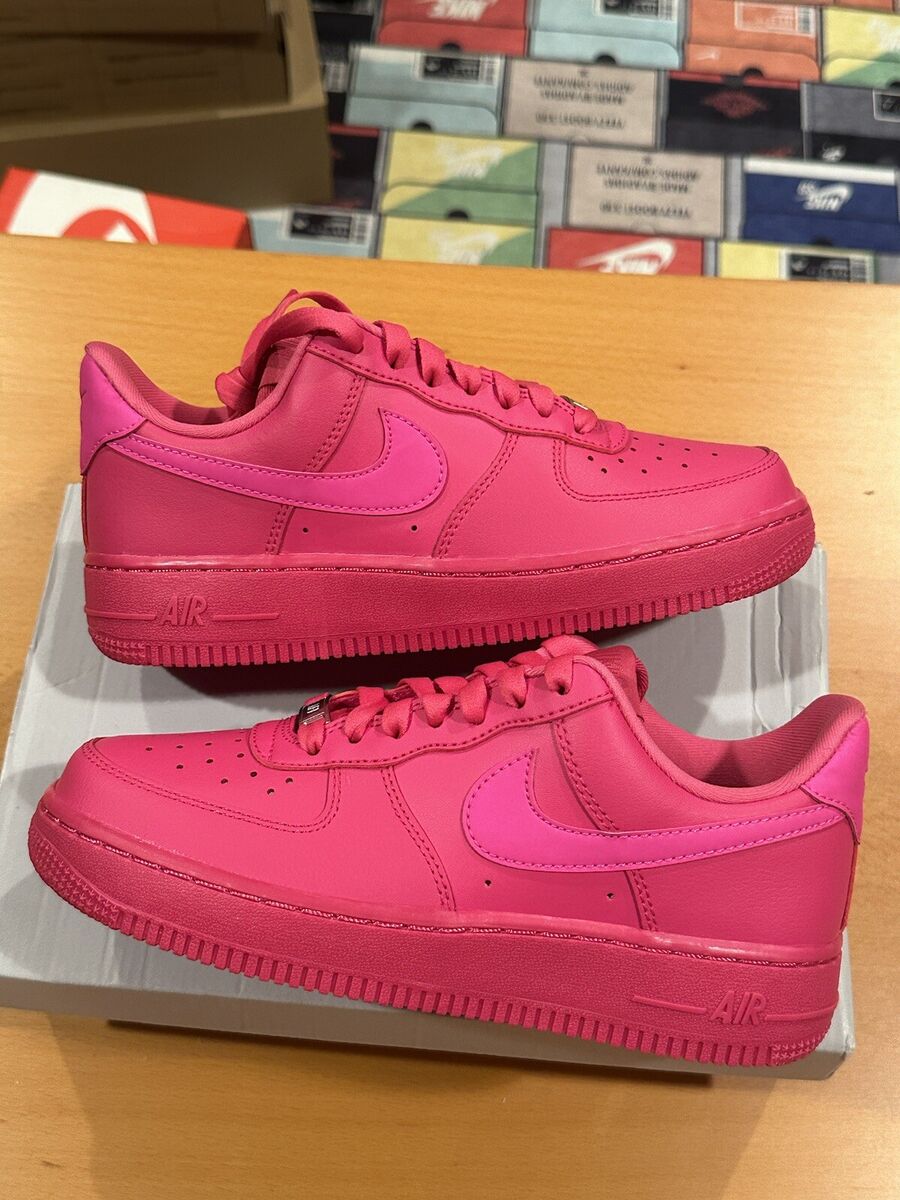 Size 6W - Women's Nike Air Force 1 '07 Fireberry Pink DD8959 Size 6W - Women's Nike Air Force 1 '07 Fireberry Pink DD8959