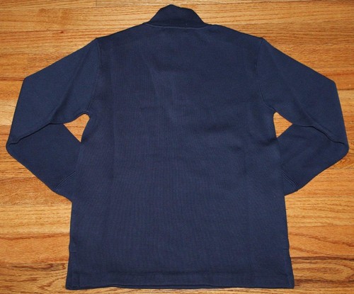 NEW NWT Polo Ralph Lauren Boys Half Zip Navy Blue Pullover Sweater $44 *2Y - Picture 6 of 6