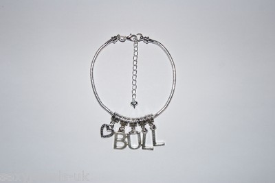 Hotwife Fußkettchen '3 BULL' Euro Fußkette Schmuck Schlampe Betrug Lifestyle UK