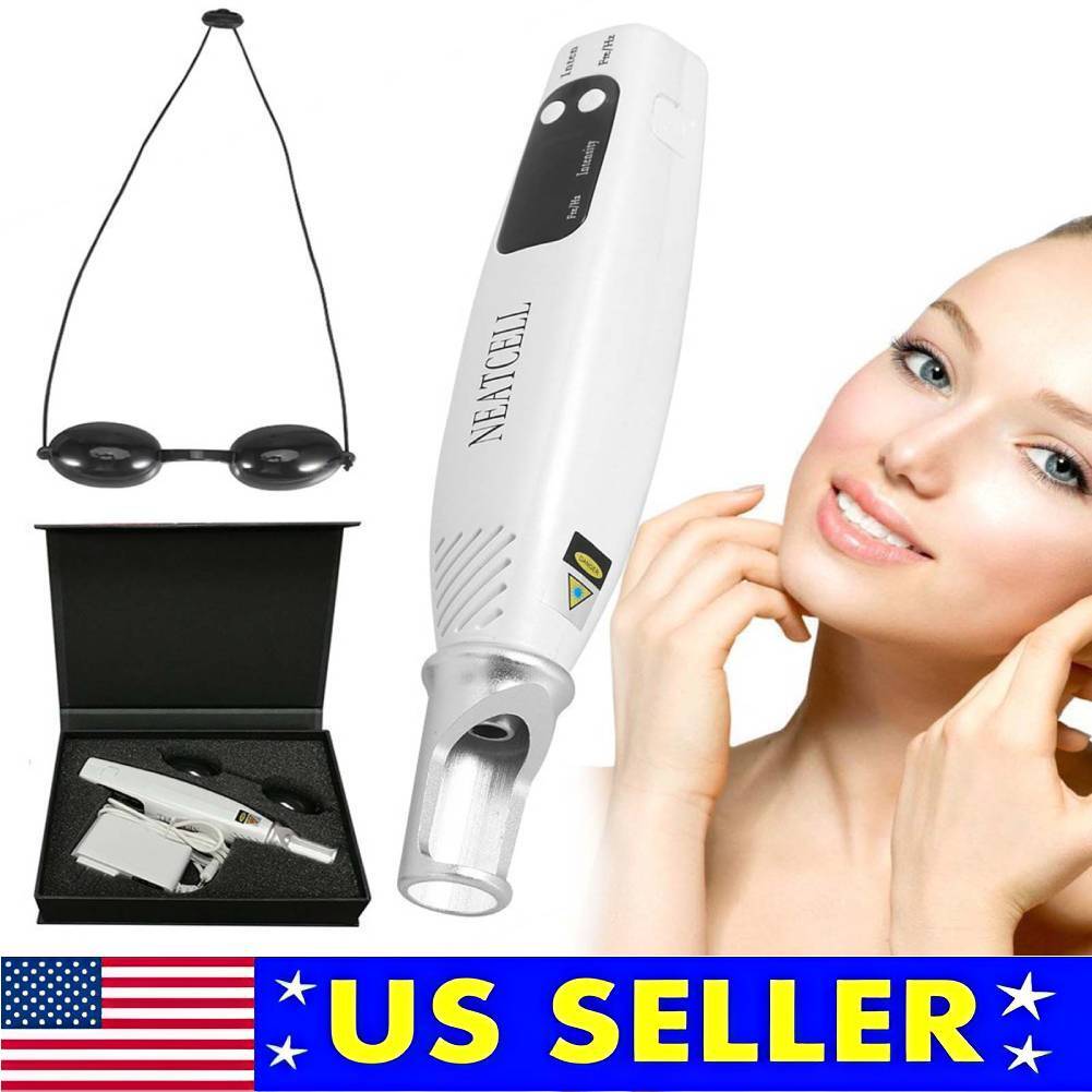 PICOSECOND DEVICE ピコ美顔器ブルーライト 5 Probes Pico Laser Face Picosecond Tattoo Pigment Removal