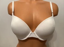 NEW Maidenform Push Up Underwire Bra White Multi Way Straps #05809 Size 34D