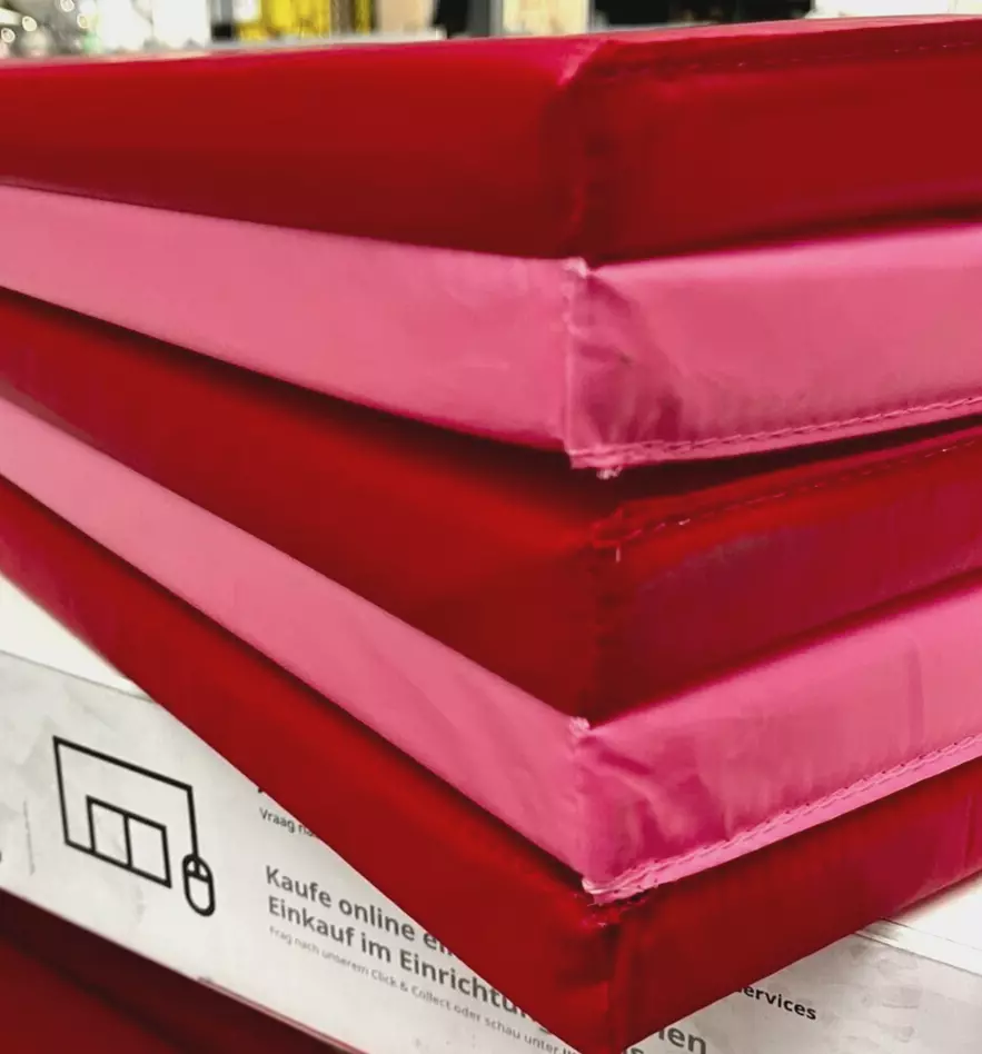 Ikea play mat pink hot sale