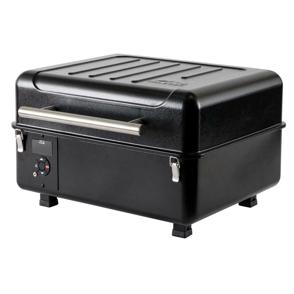 Traeger Ranger Pellet Grill Smoker Tabletop Electric Cast Iron