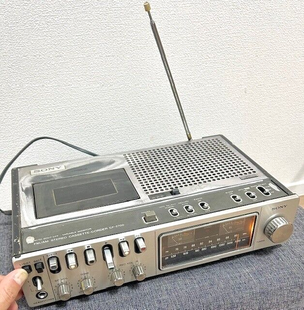 SONY カセットデンスケ CF-2700D + TA-1700 SONY TA-1700 & CF-2700 の展示中 || Museum of Hirokicks