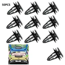 50Pcs For MG ZS MG3 Rear Boot Load Cover Parcel Shelf String Cord Clips Retainer