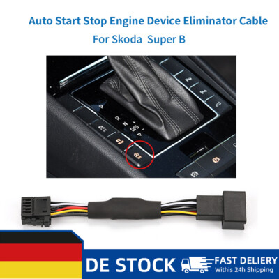 Für VW Skoda Super B Auto Stop Start Kabel Motor Eliminator Canceller Stecker