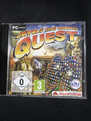 Jewels and Marbles Quest - PC Win 2000/XP/Vista- Match 3 - Zustand Gut @D36