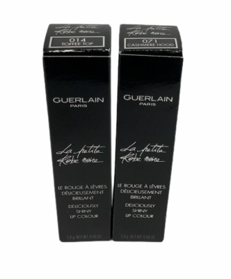 Guerlain La Petite Robe Noire Shiny Lip Colour (2.8g/0.09Oz) NEW; YOU PICK!