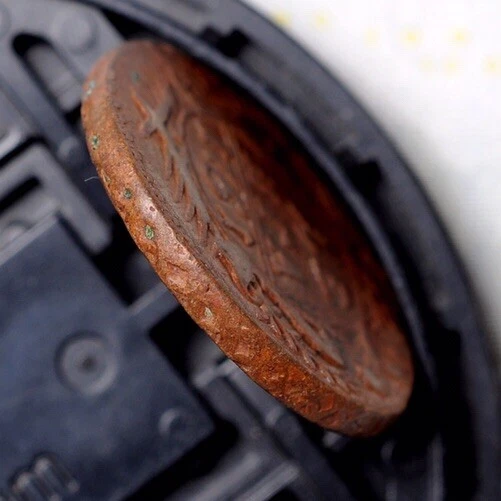 Rare! Russian Empire Elizabeth Denga 1751 - Image 3 of 4