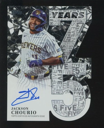 2026 Topps Series 1 Jackson Chourio Black (RAW)