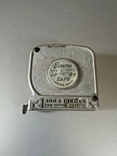 VTG METAL EVANS POWER  TAPE- 10 FT.  USA  MADE