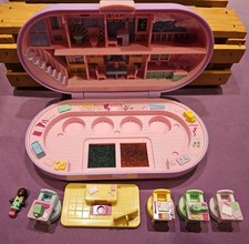 Vintage 1992 Polly Pocket Stampin' School Playset 1 Figure Bluebird Toys