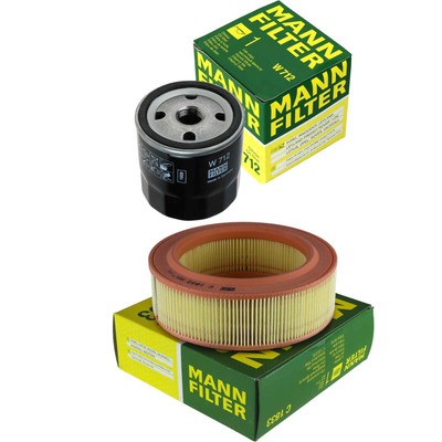 MANN-FILTER Ölfilter Luftfilter für Ford Escort I 1100 1300 Vauxhall Magnum