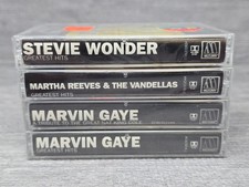 Motown Classics Cassettes Lot New Sealed Marving Gaye Stevie Wonder Vandellas