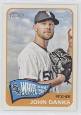 2014 Topps Heritage John Danks #164 tw0