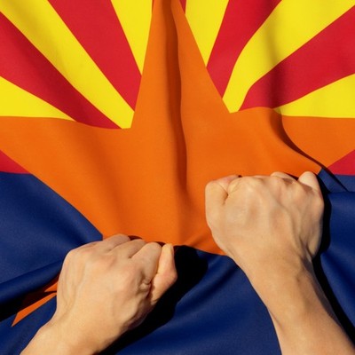 Anley Rip-Proof Double Sided 3-Ply Arizona State Flag 3x5 Foot Arizona AZ Flags